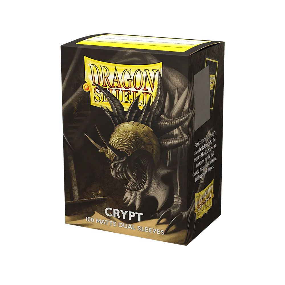 Dragon Shield - Dual Matte Sleeves - Standard Size - 100pk - Crypt