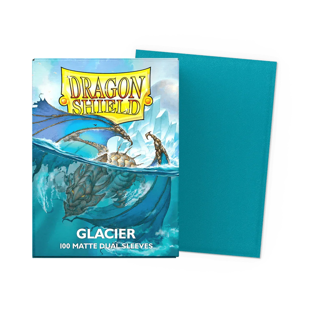 Dragon Shield - Dual Matte Sleeves - Standard Size - 100pk - Glacier Miniom
