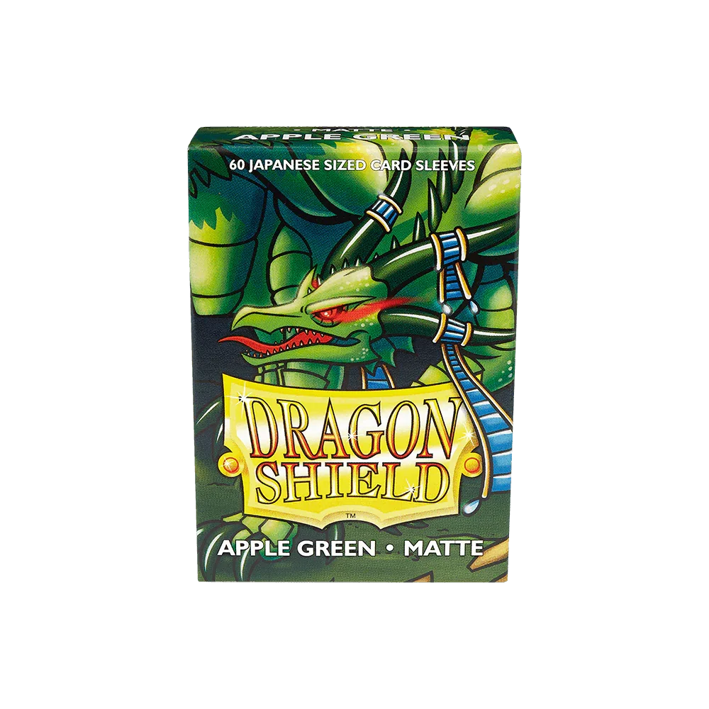 Dragon Shield - Matte Sleeves - Japanese Size - 60pk - Apple Green