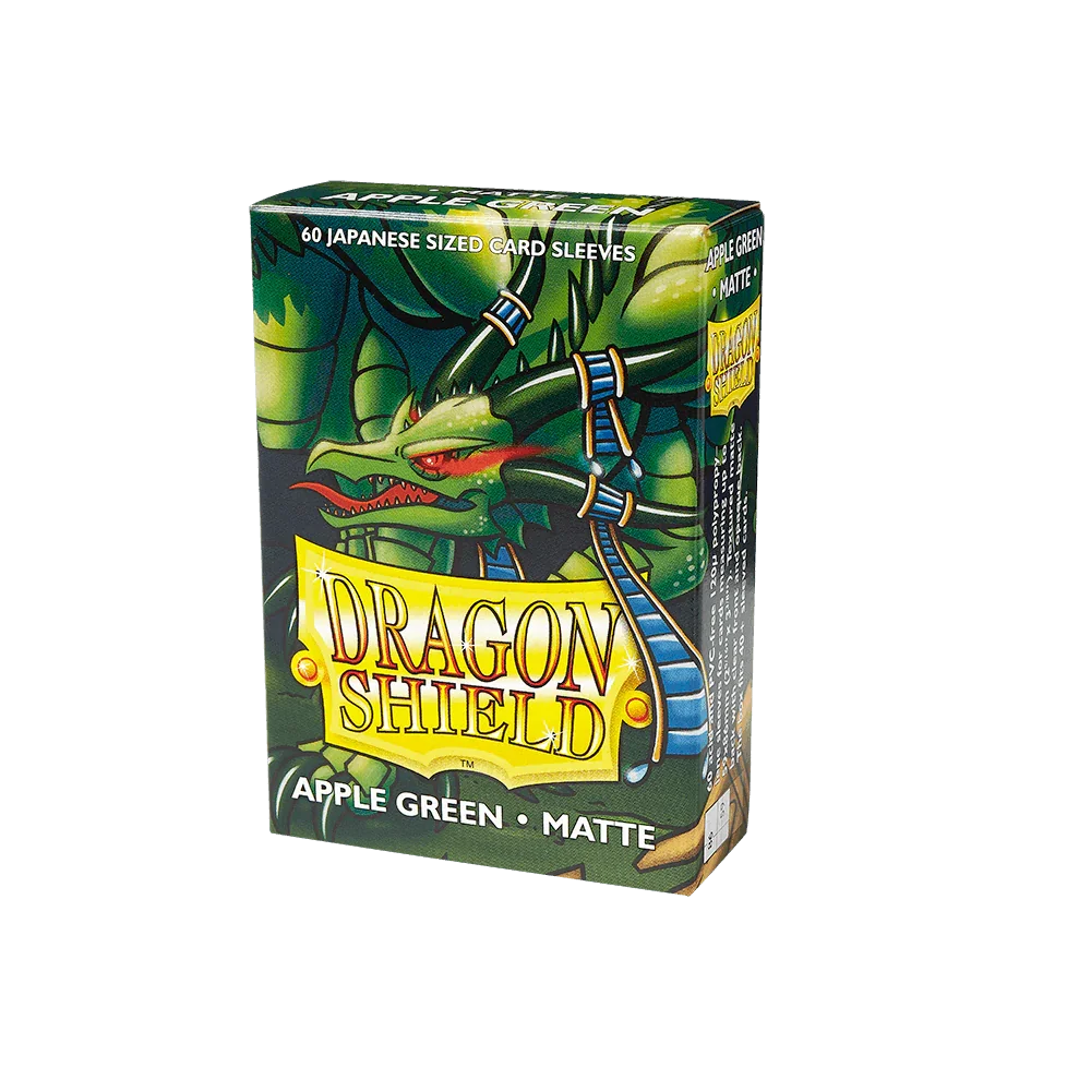Dragon Shield - Matte Sleeves - Japanese Size - 60pk - Apple Green