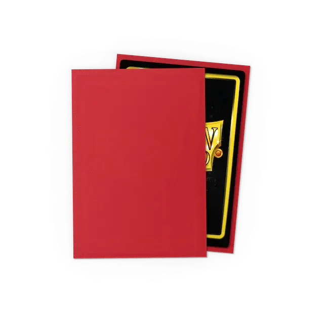Dragon Shield - Matte Sleeves - Japanese Size - 60pk - Ruby
