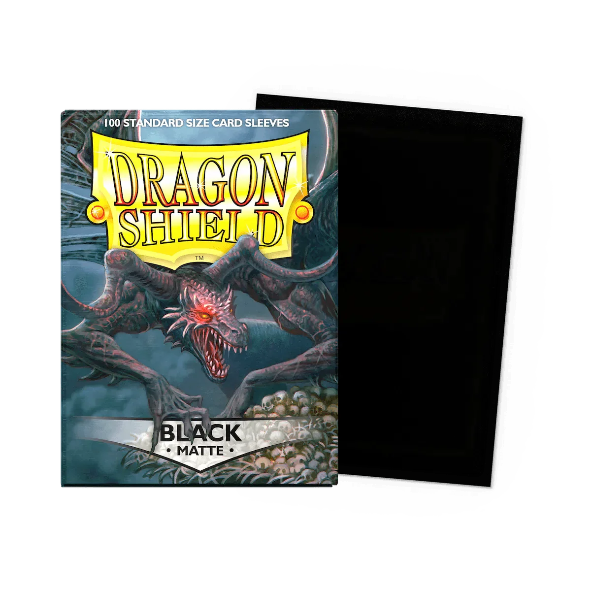 Dragon Shield - Matte Sleeves - Standard Size - 100pk - Black
