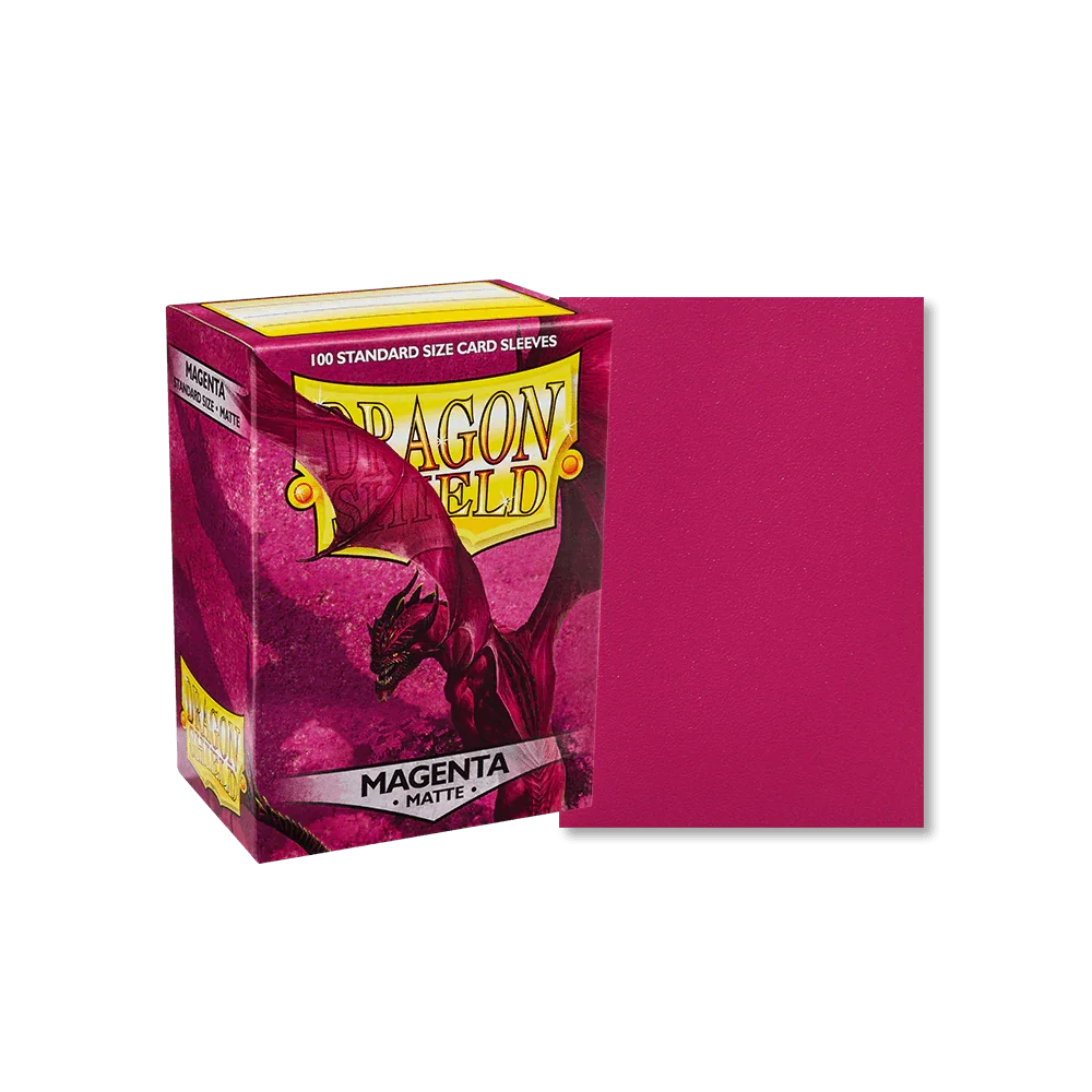 Dragon Shield - Matte Sleeves - Standard Size - 100pk - Magenta