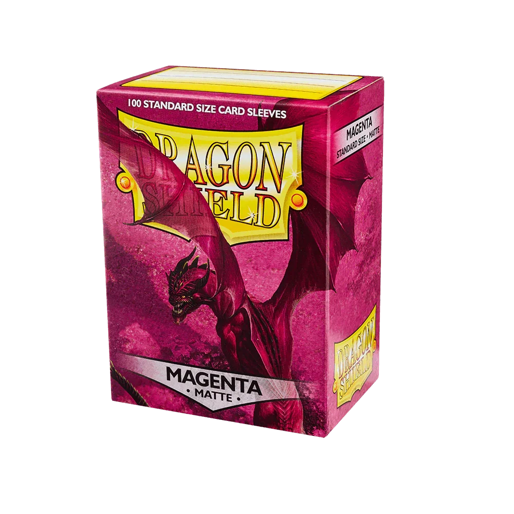 Dragon Shield - Matte Sleeves - Standard Size - 100pk - Magenta