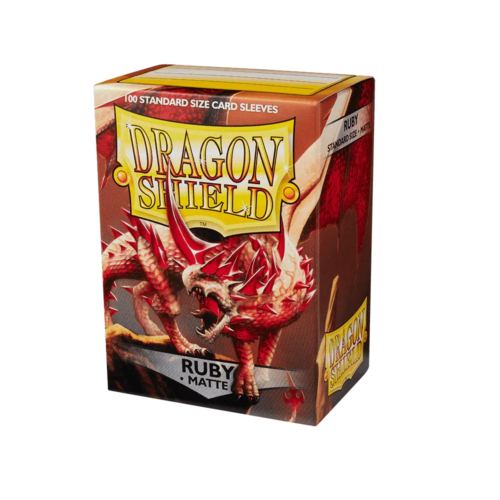 Dragon Shield - Matte Sleeves - Standard Size - 100pk - Ruby