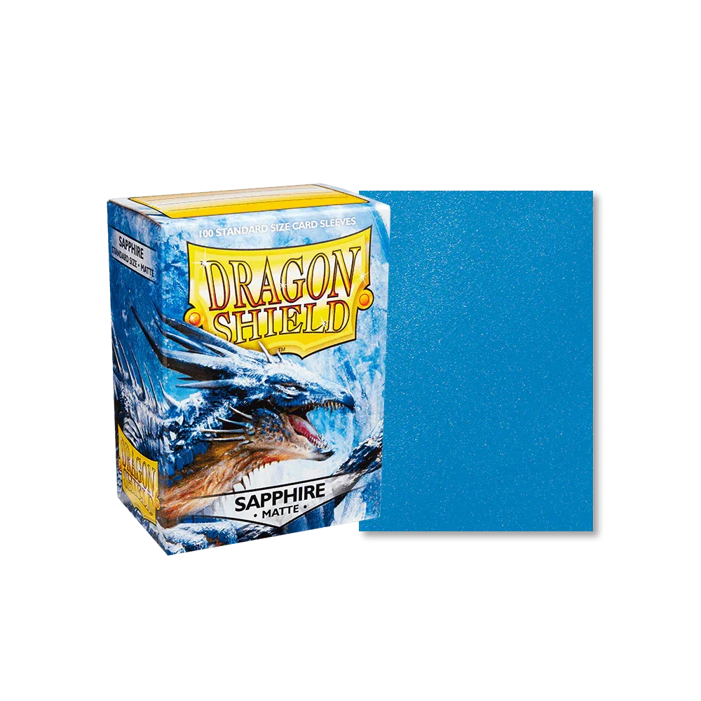 Dragon Shield - Matte Sleeves - Standard Size - 100pk - Sapphire