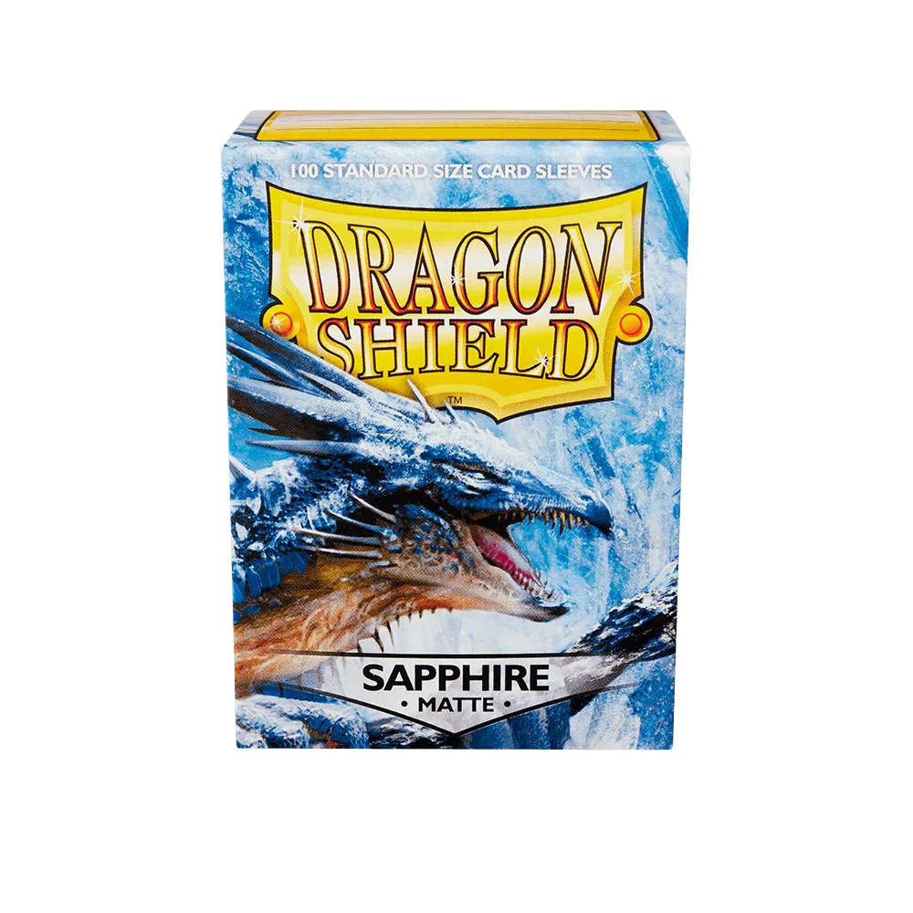 Dragon Shield - Matte Sleeves - Standard Size - 100pk - Sapphire