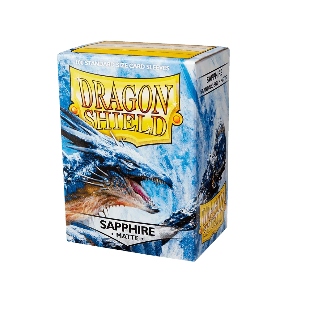 Dragon Shield - Matte Sleeves - Standard Size - 100pk - Sapphire
