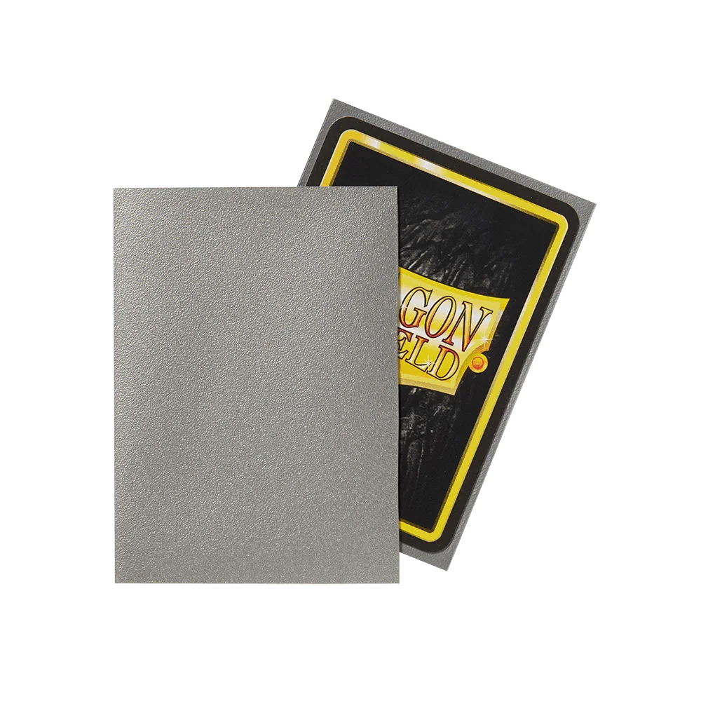 Dragon Shield - Matte Sleeves - Standard Size - 100pk - Silver