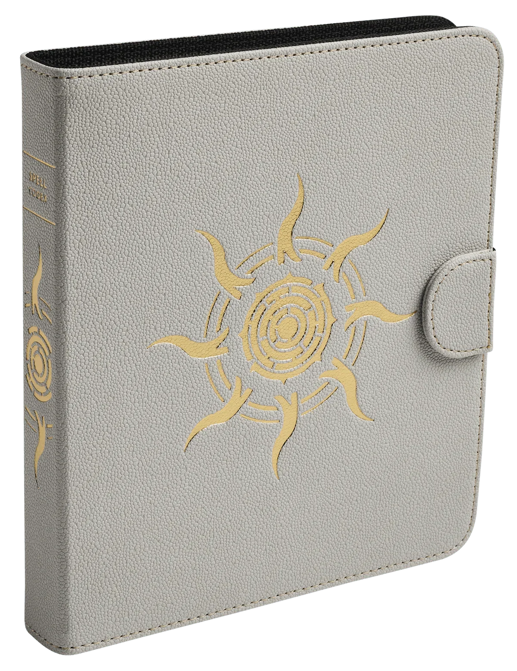 Dragon Shield - Spell Codex - Ashen White