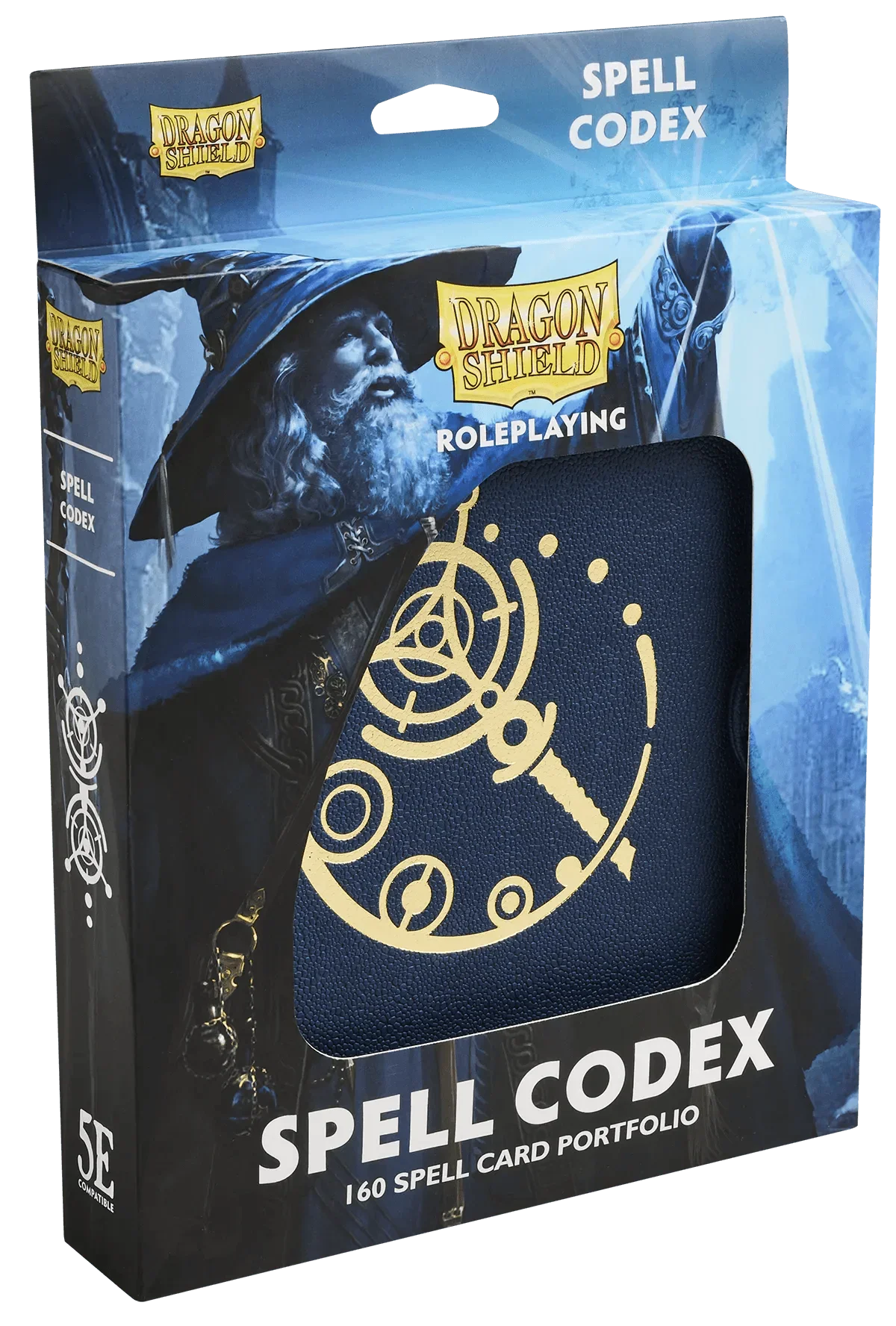 Dragon Shield - Spell Codex - Midnight Blue