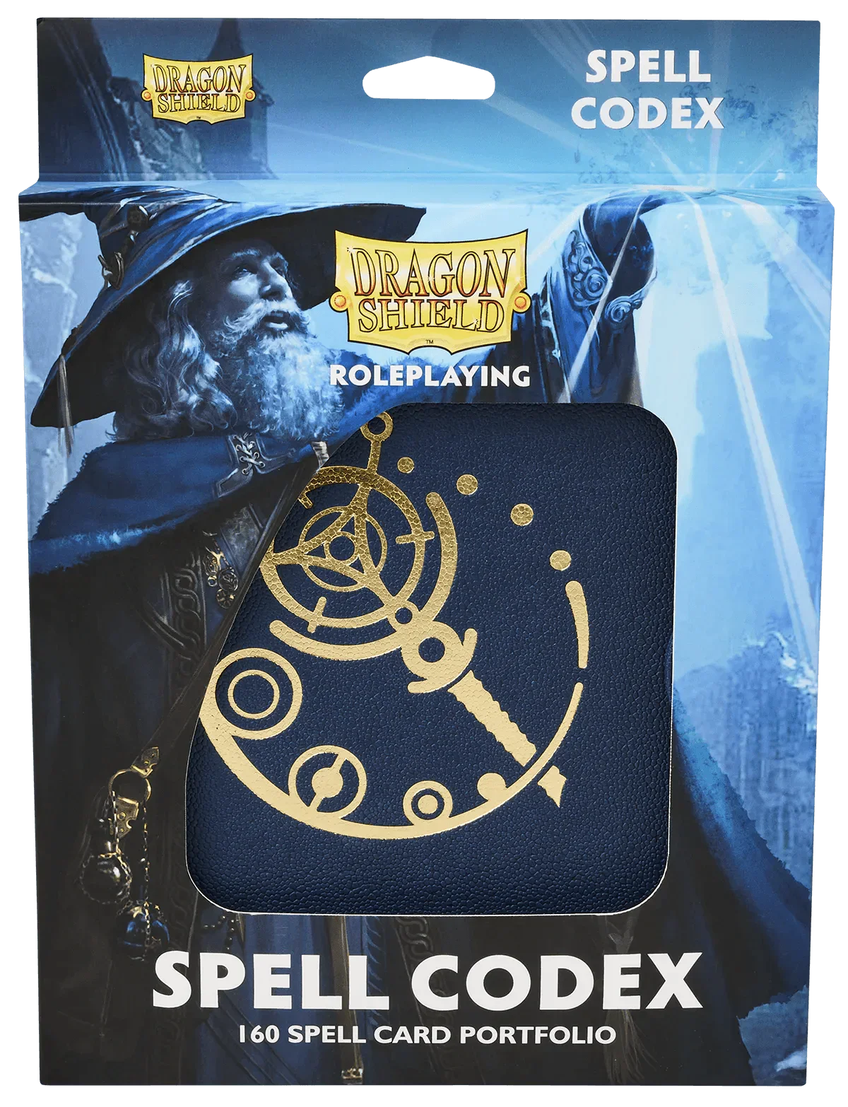 Dragon Shield - Spell Codex - Midnight Blue