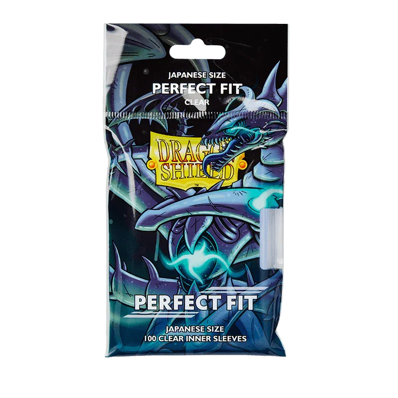 Dragon Shield - Toploading Perfect Fit Sleeves - Japanese Size - 100pk - Clear