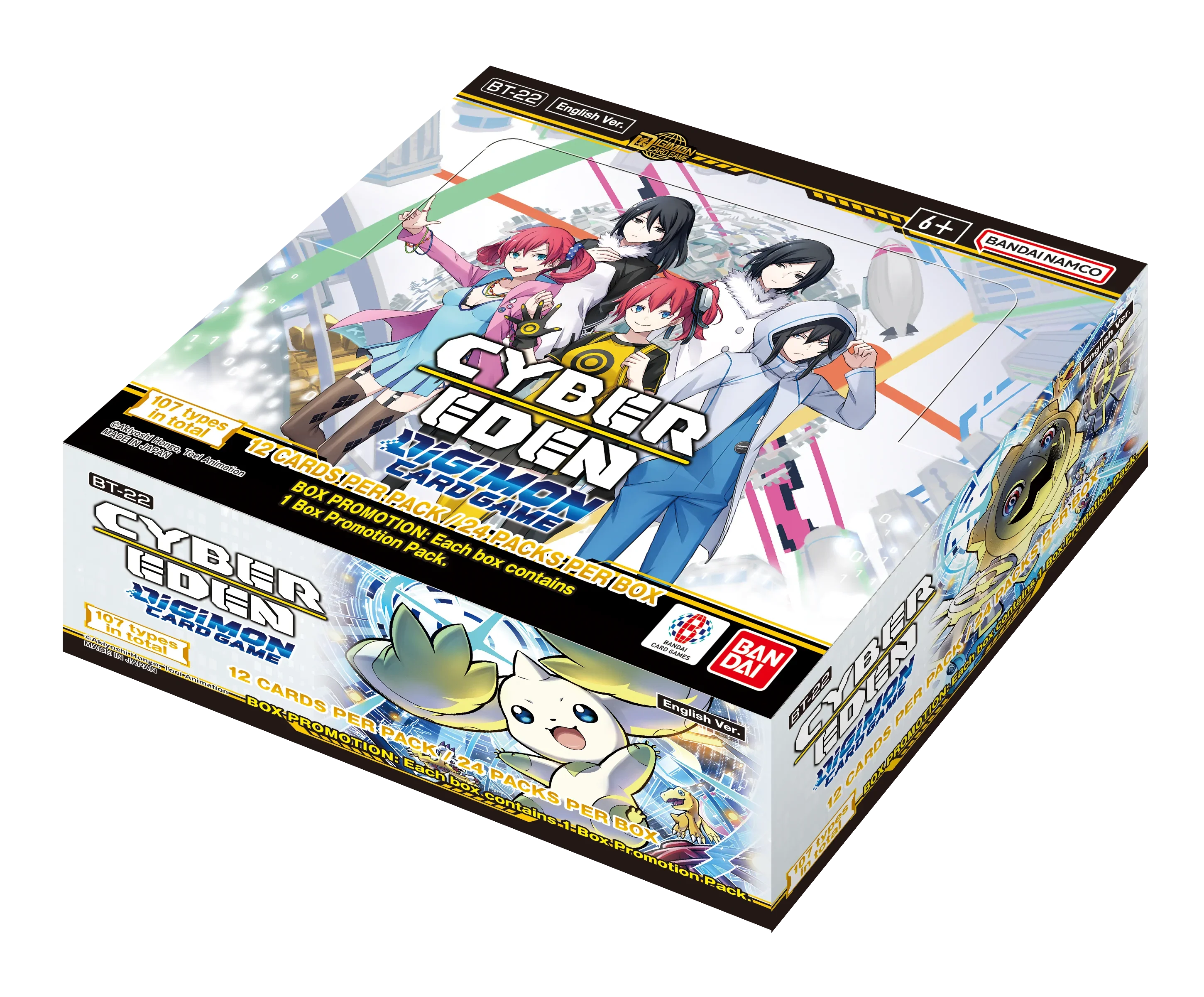 Digimon Card Game - Cyber Eden (BT22) - Booster Box (24x Packs)