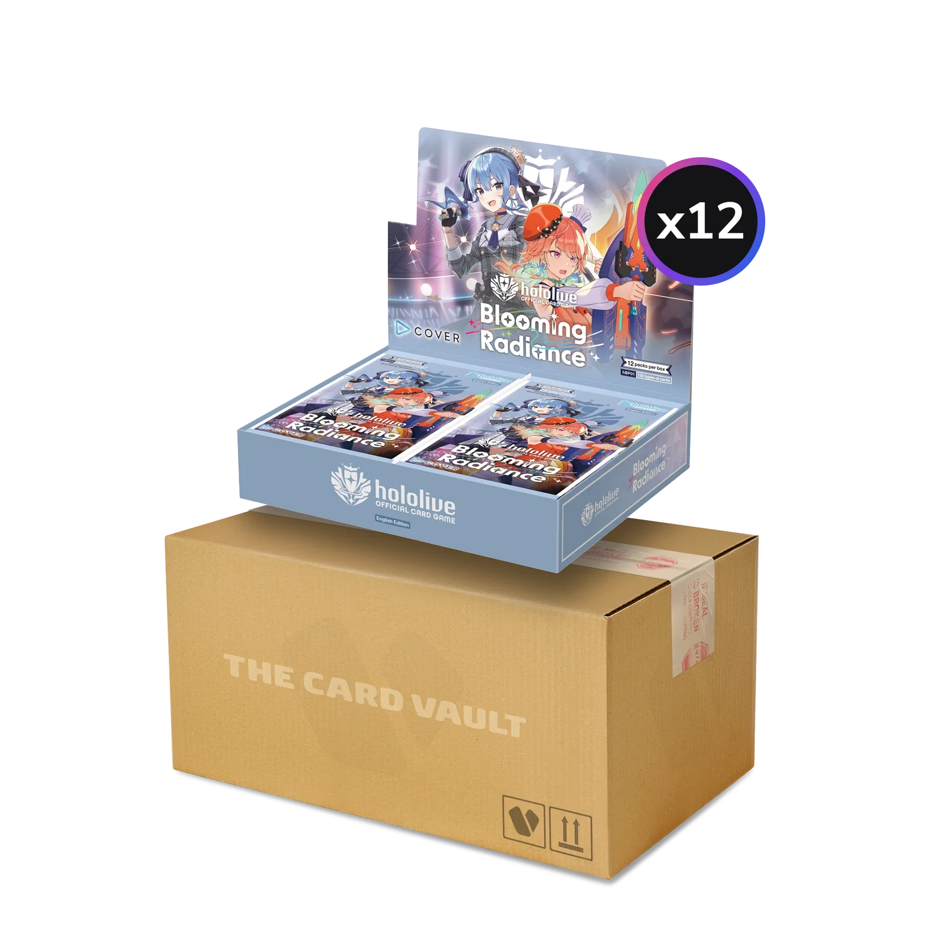 hololive Official Card Game - Blooming Radiance - Display Case (12x Booster Boxes)