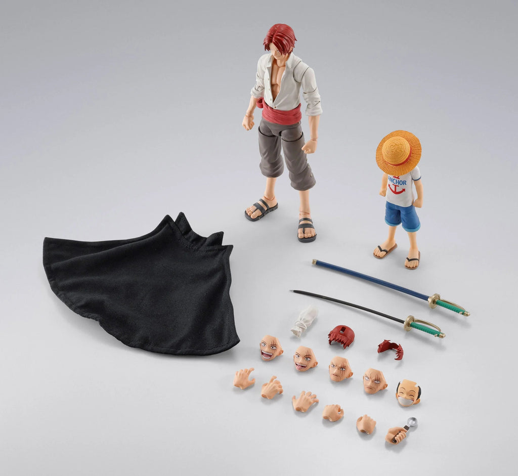 Bandai - S.H.Figuarts - One Piece - Shanks & Monkey D. Luffy Childhood Ver. 2-Pack