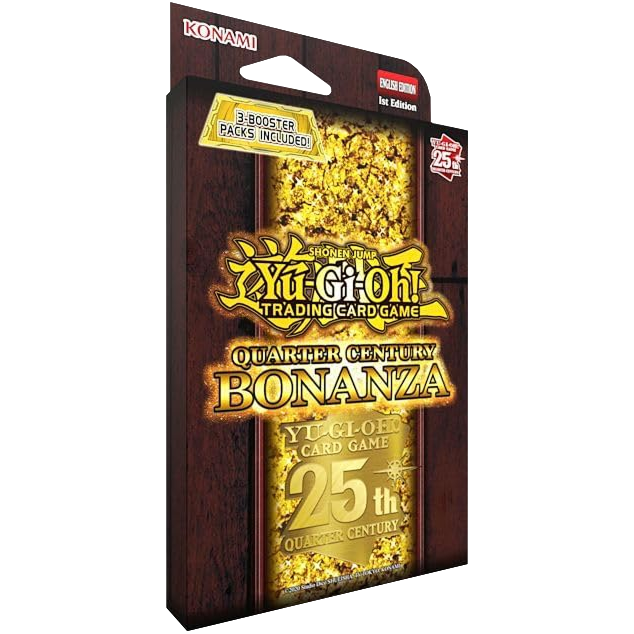 Yu-Gi-Oh! - Quarter Century Bonanza - 3-Pack Booster Tuckbox