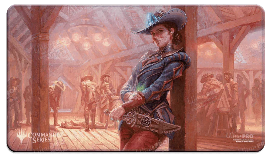 Ultra Pro - MTG: Outlaws of Thunder Junction - Marchesa, Dealer of Death Stitched Edge Playmat