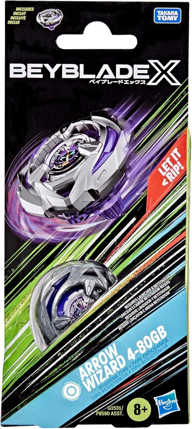Beyblade X - Booster Pack Set - Arrow Wizard 4-80GB