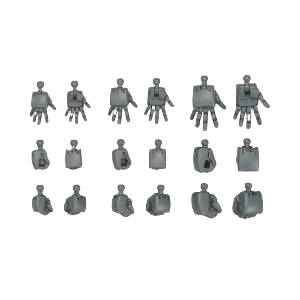 Bandai - Gunpla - Option Parts Set 1/144 - Gundam Build Divers - Gunpla 04 (Build Hands Round)