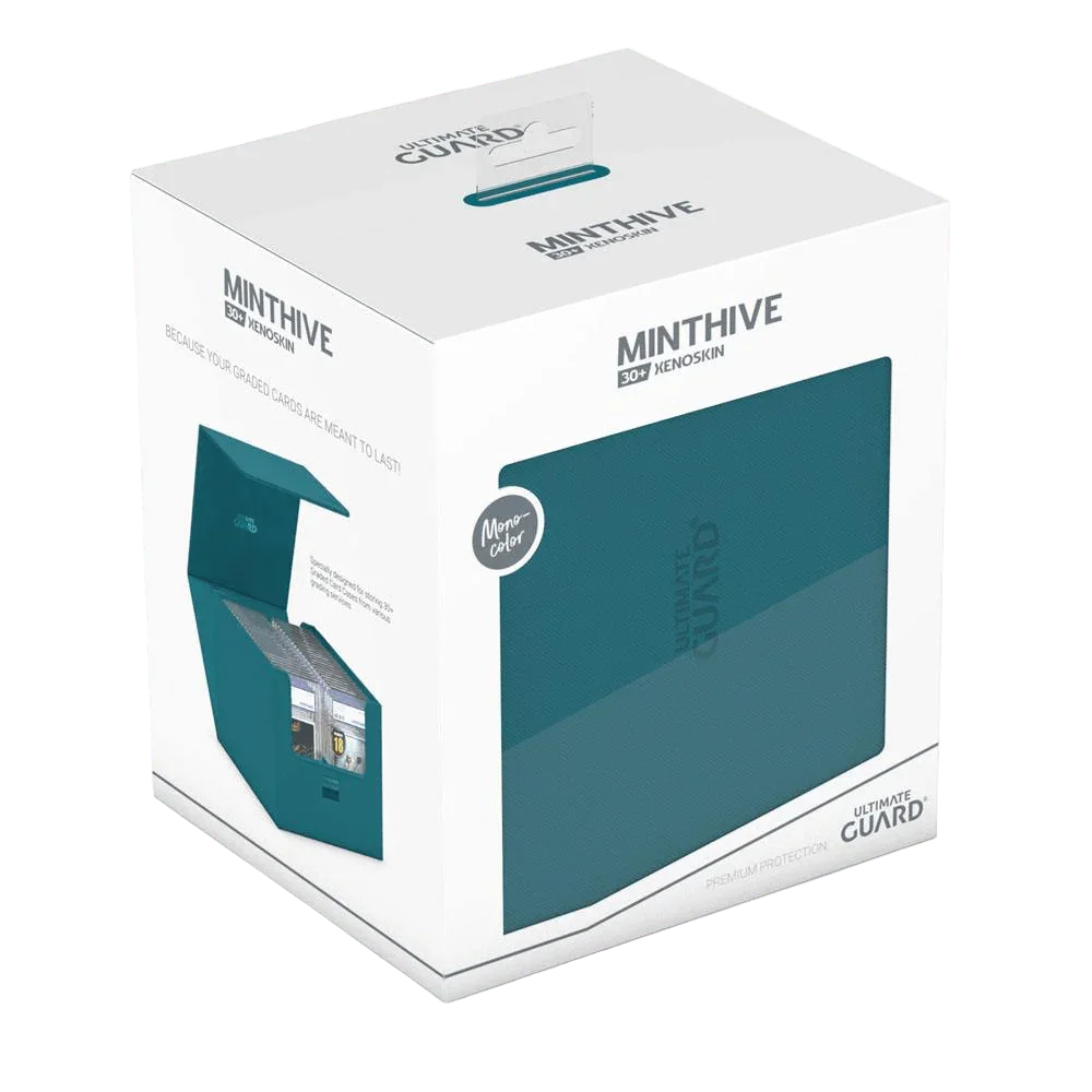 Ultimate Guard - Minthive XenoSkin - 30+ Graded Card Case - Petrol