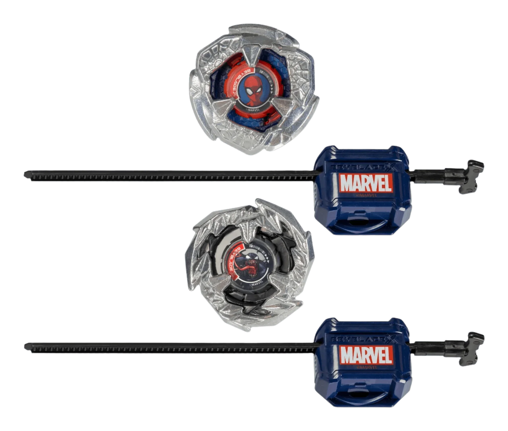 Beyblade X - Marvel - Spider-Man 3-60F vs Venom 3-80N