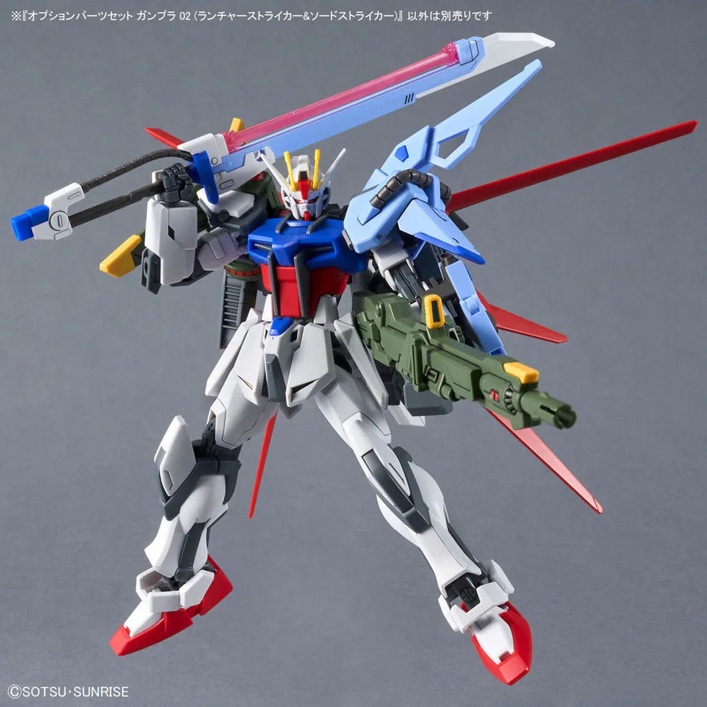 Bandai - Gunpla - Option Parts Set 1/144 - Mobile Suit Gundam SEED - Gunpla 02 (Launcher Striker & Sword Striker)