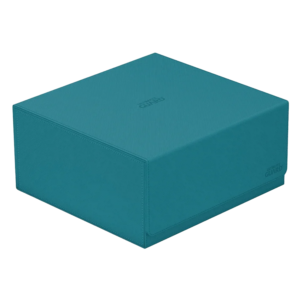 Ultimate Guard - Treasurehive XenoSkin - 90+ Magnetic Card Case - Monocolor Petrol