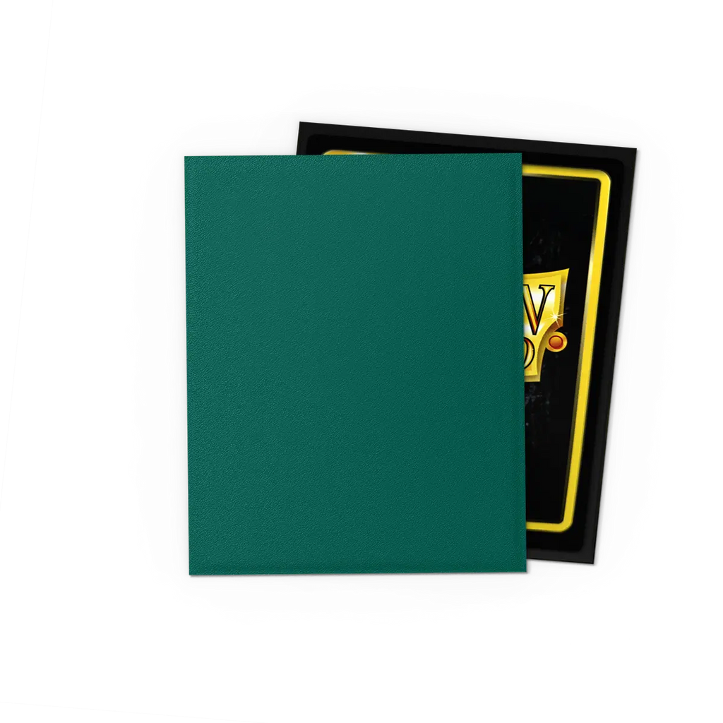 Dragon Shield - Dual Matte Sleeves - Japanese Size - 60pk - Metallic Power Green Limited Edition