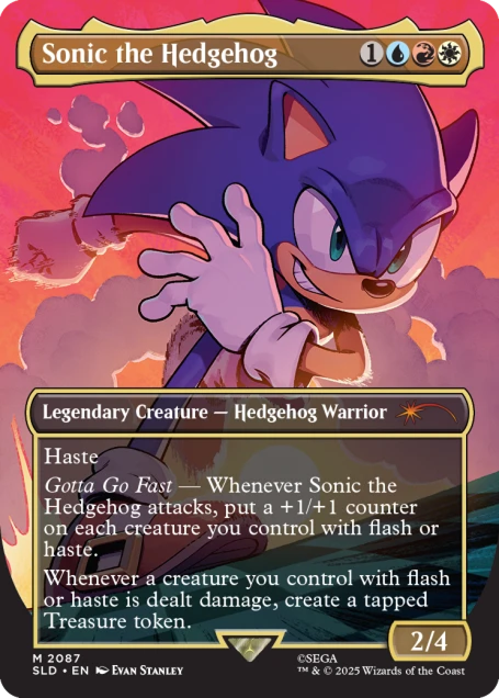 Magic: The Gathering - Secret Lair - Sonic The Hedgehog Friends and Foes (Non-Foil)