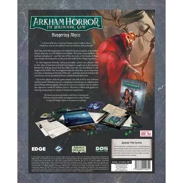 Arkham Horror RPG: Starter Set - Hungering Abyss