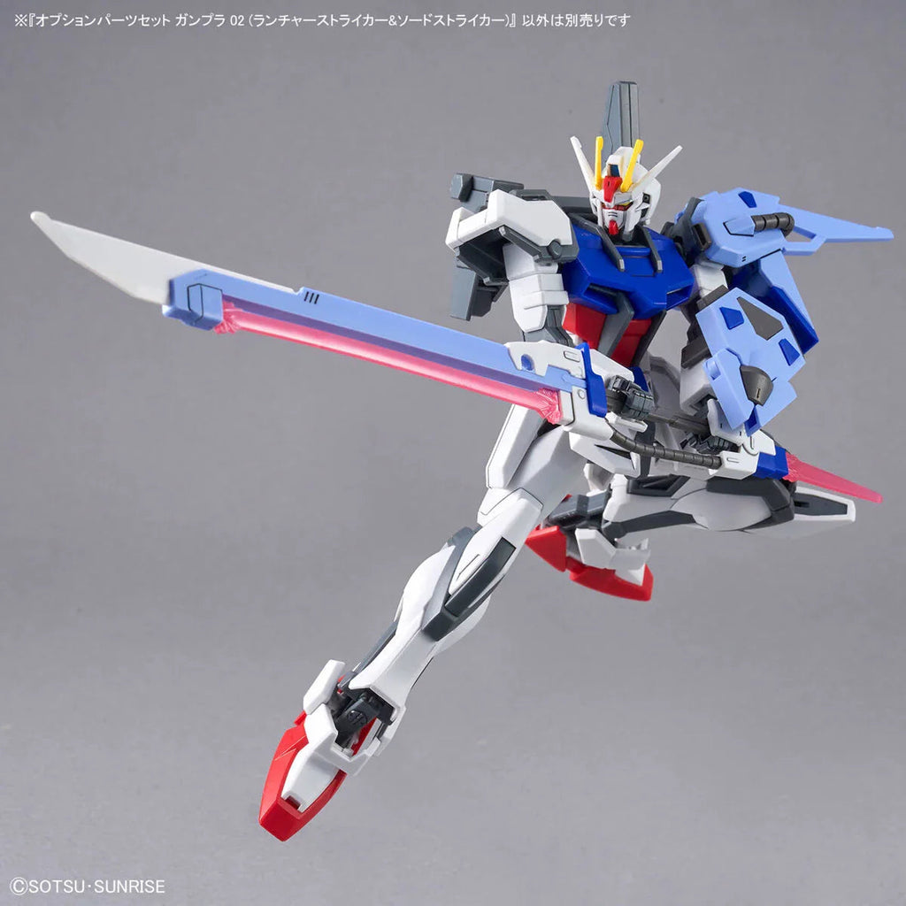 Bandai - Gunpla - Option Parts Set 1/144 - Mobile Suit Gundam SEED - Gunpla 02 (Launcher Striker & Sword Striker)