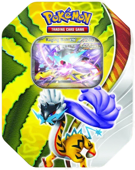Pokemon TCG - Scarlet & Violet - Paradox Destinies Tin - Bundle