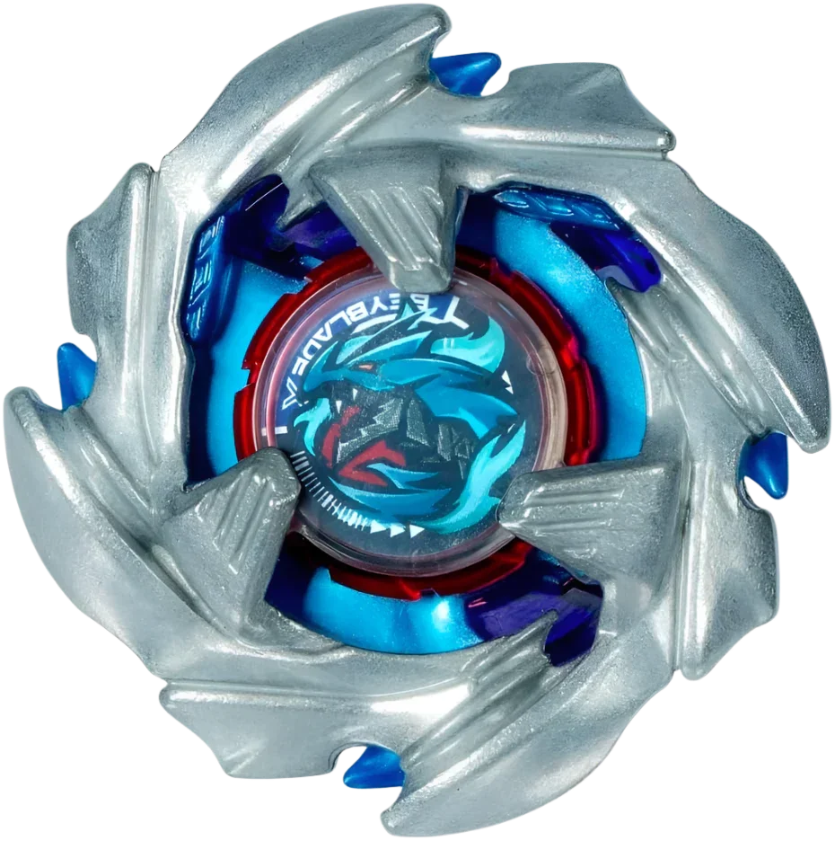 Beyblade X - Deluxe Left-Spin String Launcher Set - Cobalt Dragoon 2-60C