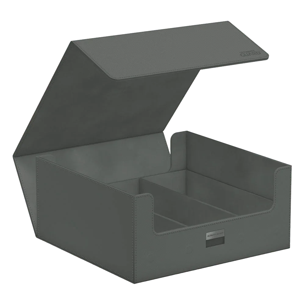 Ultimate Guard - Treasurehive XenoSkin - 90+ Magnetic Card Case - Monocolor Grey