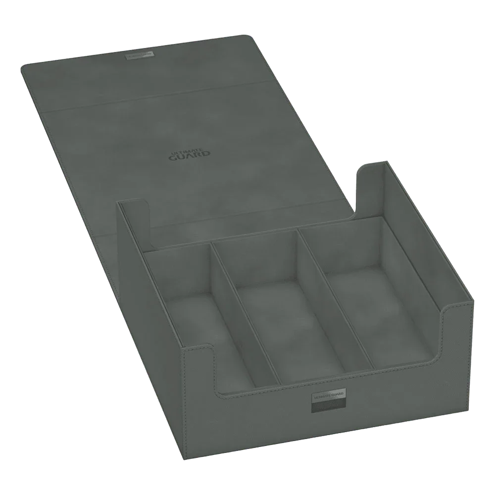 Ultimate Guard - Treasurehive XenoSkin - 90+ Magnetic Card Case - Monocolor Grey