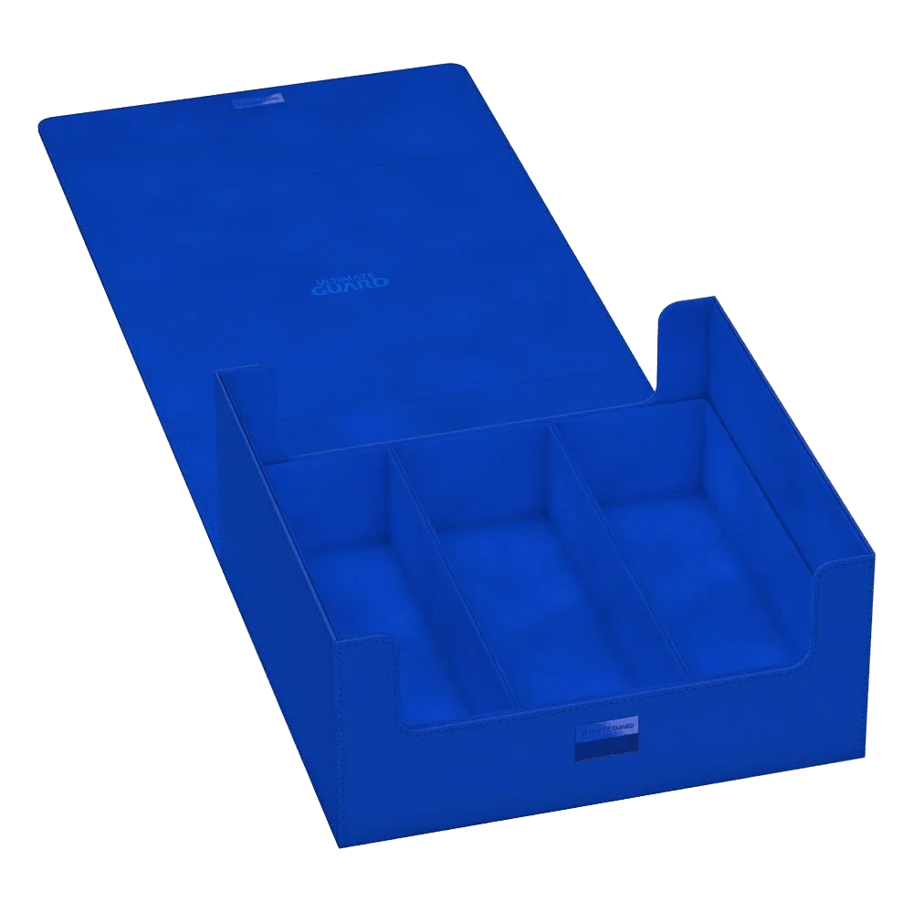 Ultimate Guard - Treasurehive XenoSkin - 90+ Magnetic Card Case - Monocolor Blue