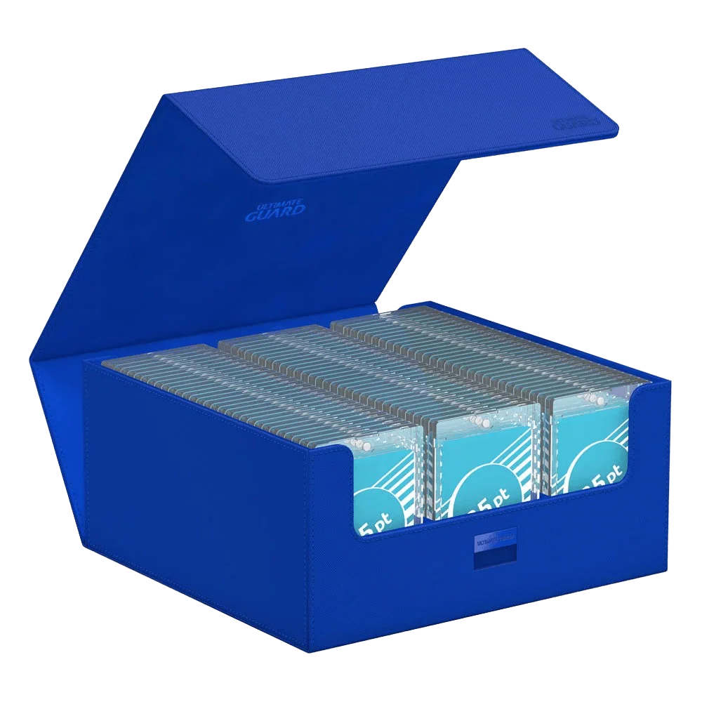 Ultimate Guard - Treasurehive XenoSkin - 90+ Magnetic Card Case - Monocolor Blue