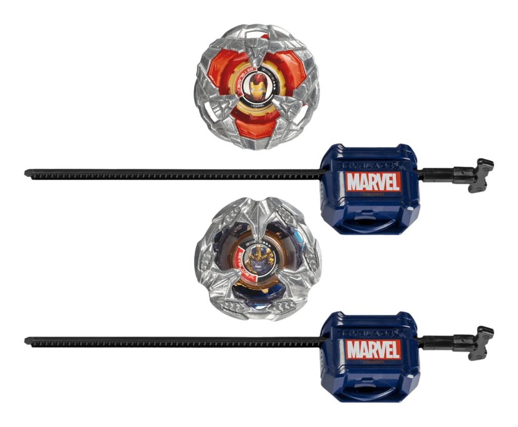 Beyblade X - Marvel - Iron Man 4-80B vs Thanos 4-60P