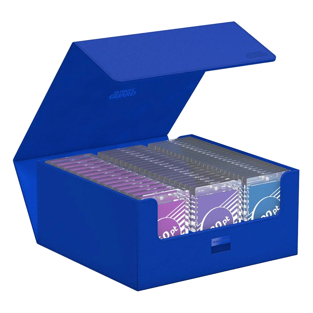 Ultimate Guard - Treasurehive XenoSkin - 90+ Magnetic Card Case - Monocolor Blue