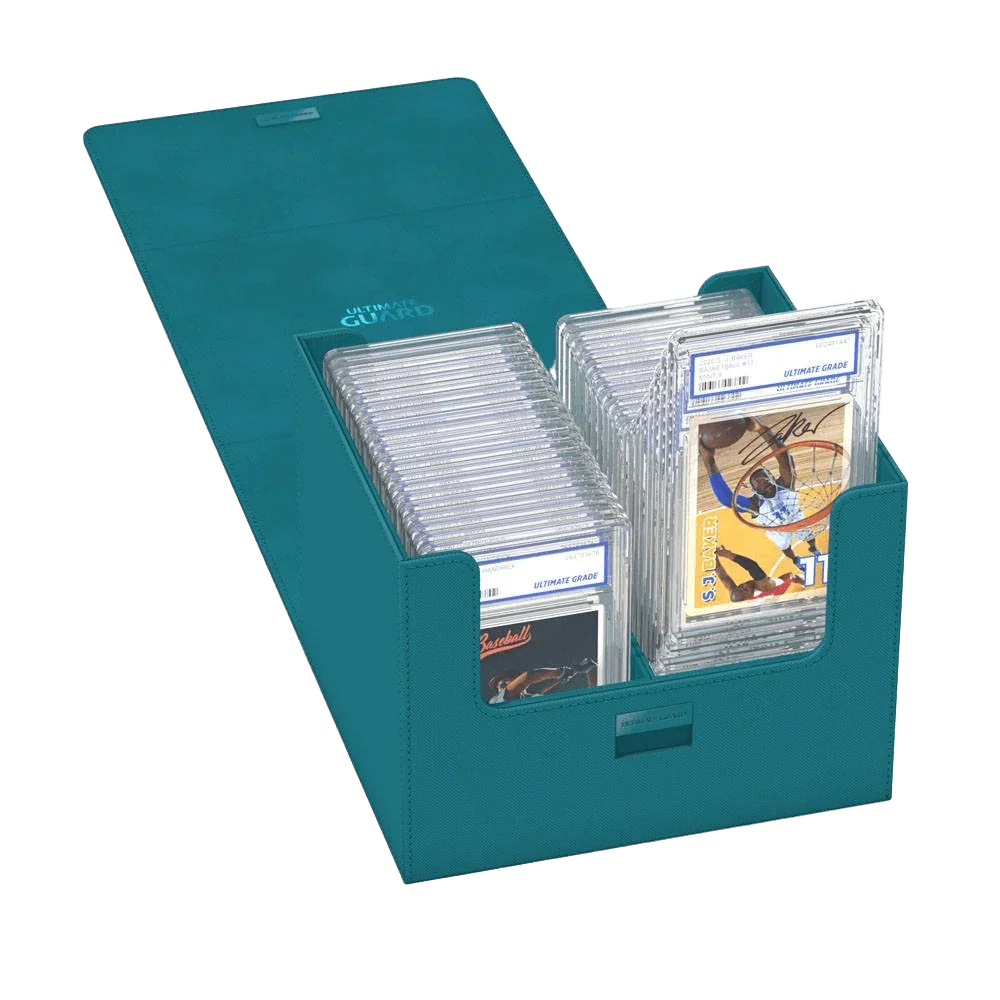 Ultimate Guard - Minthive XenoSkin - 30+ Graded Card Case - Petrol