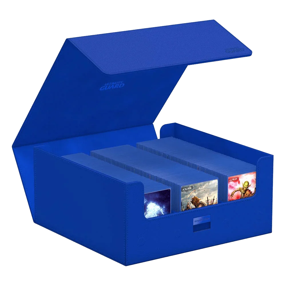 Ultimate Guard - Treasurehive XenoSkin - 90+ Magnetic Card Case - Monocolor Blue