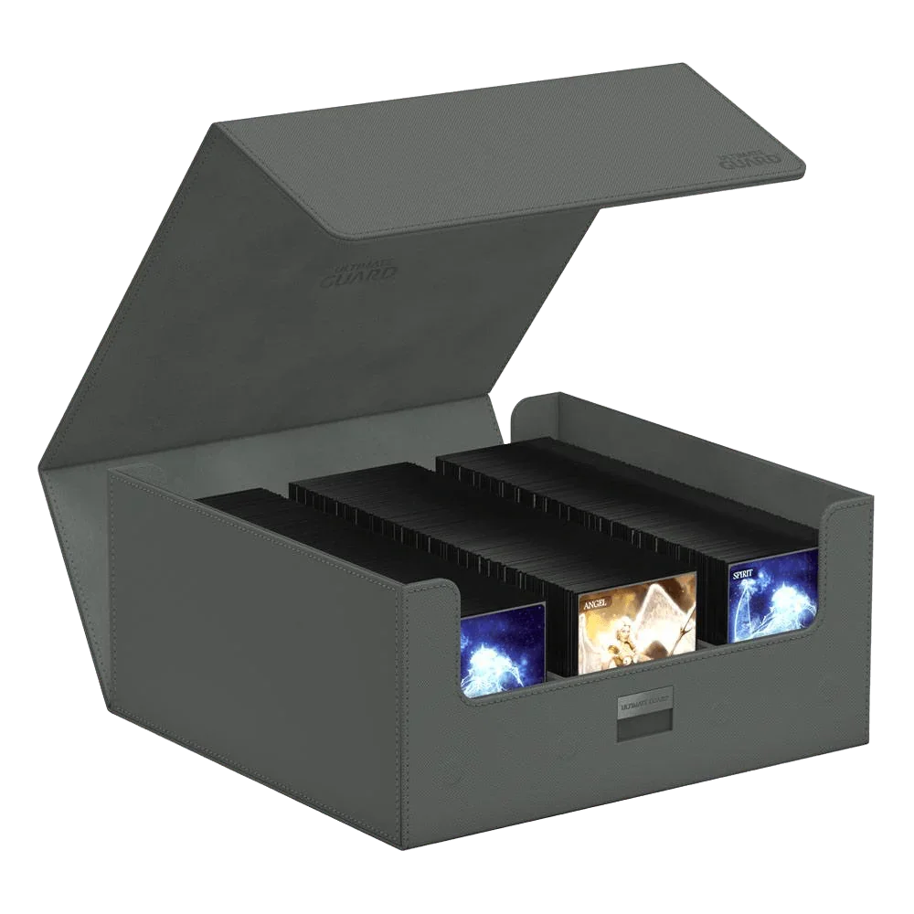 Ultimate Guard - Treasurehive XenoSkin - 90+ Magnetic Card Case - Monocolor Grey