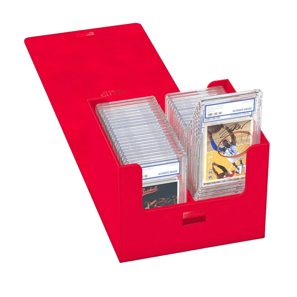 Ultimate Guard - Minthive XenoSkin - 30+ Graded Card Case - Red