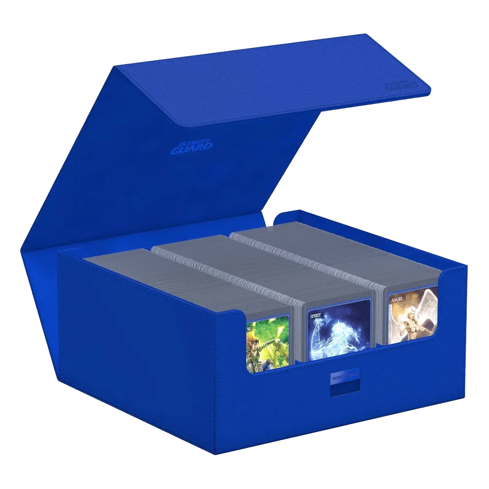 Ultimate Guard - Treasurehive XenoSkin - 90+ Magnetic Card Case - Monocolor Blue