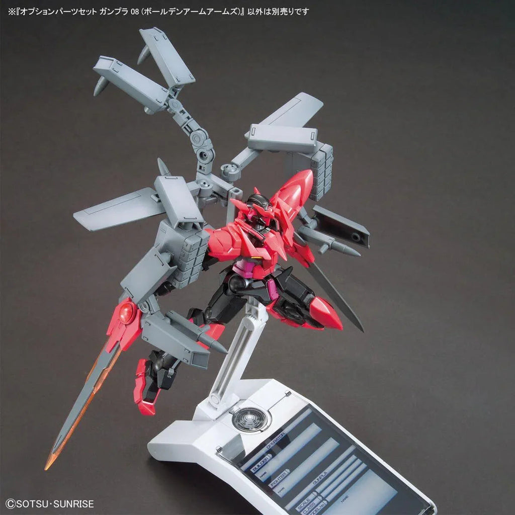 Bandai - Gunpla - Option Parts Set 1/144 - Gundam Build Fighters Try - Gunpla 08 (Ballden Arm Arms)