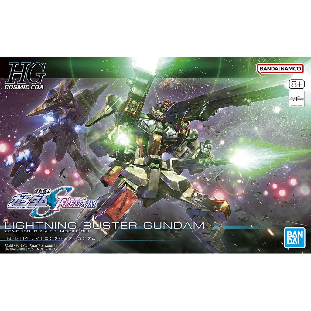 Bandai - Gunpla - HGCE 1/144 - Mobile Suit Gundam SEED Freedom - Lightning Buster Gundam