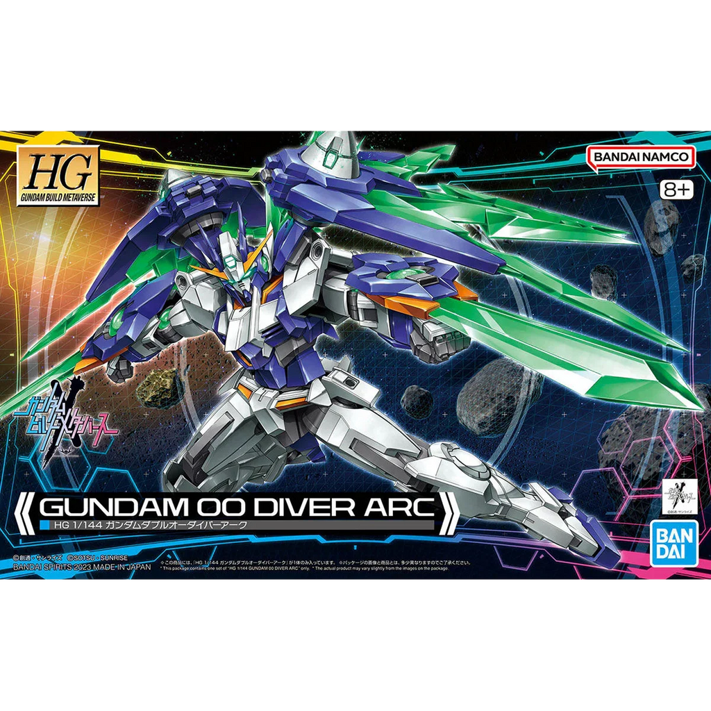 Bandai - Gunpla - HG 1/144 - Gundam Build Metaverse - Gundam 00 Diver Arc