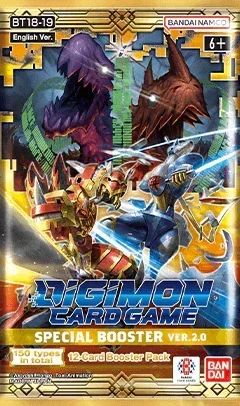 Digimon Card Game - Special Booster Ver. 2.0 (BT18-19) - Display Case (12x Booster Boxes)