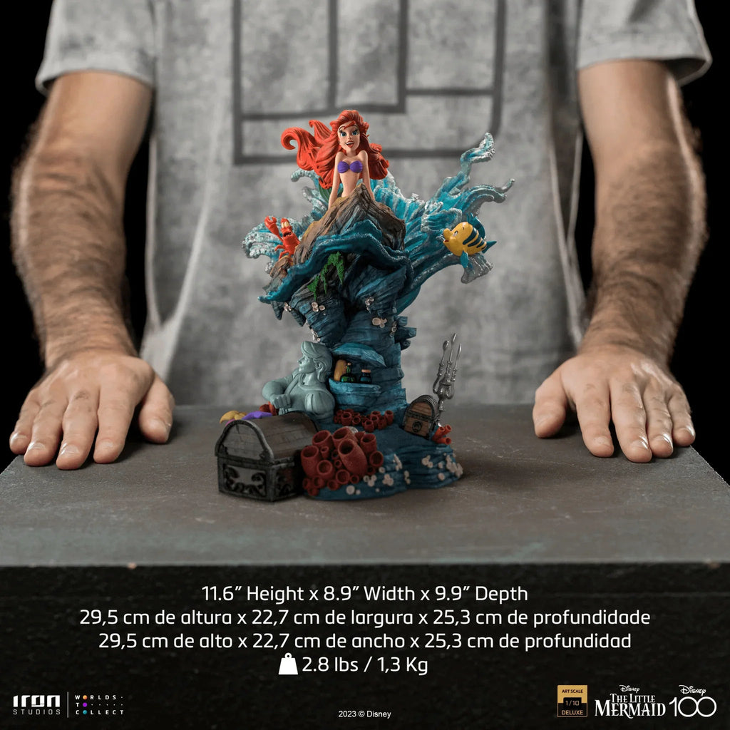 Iron Studios - Disney 100th - Little Mermaid - Deluxe Art Scale Statue 1/10